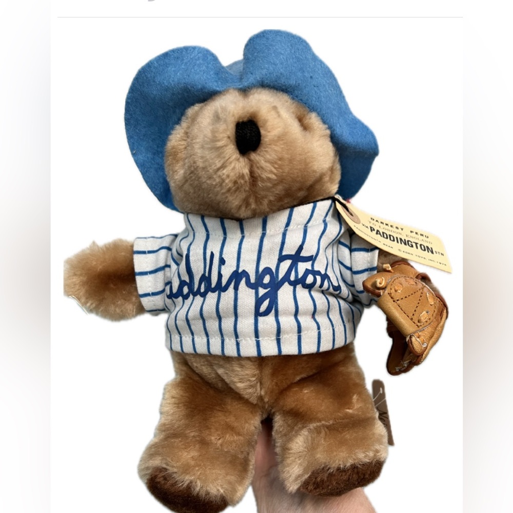 Vintage Paddington Baseball Bear